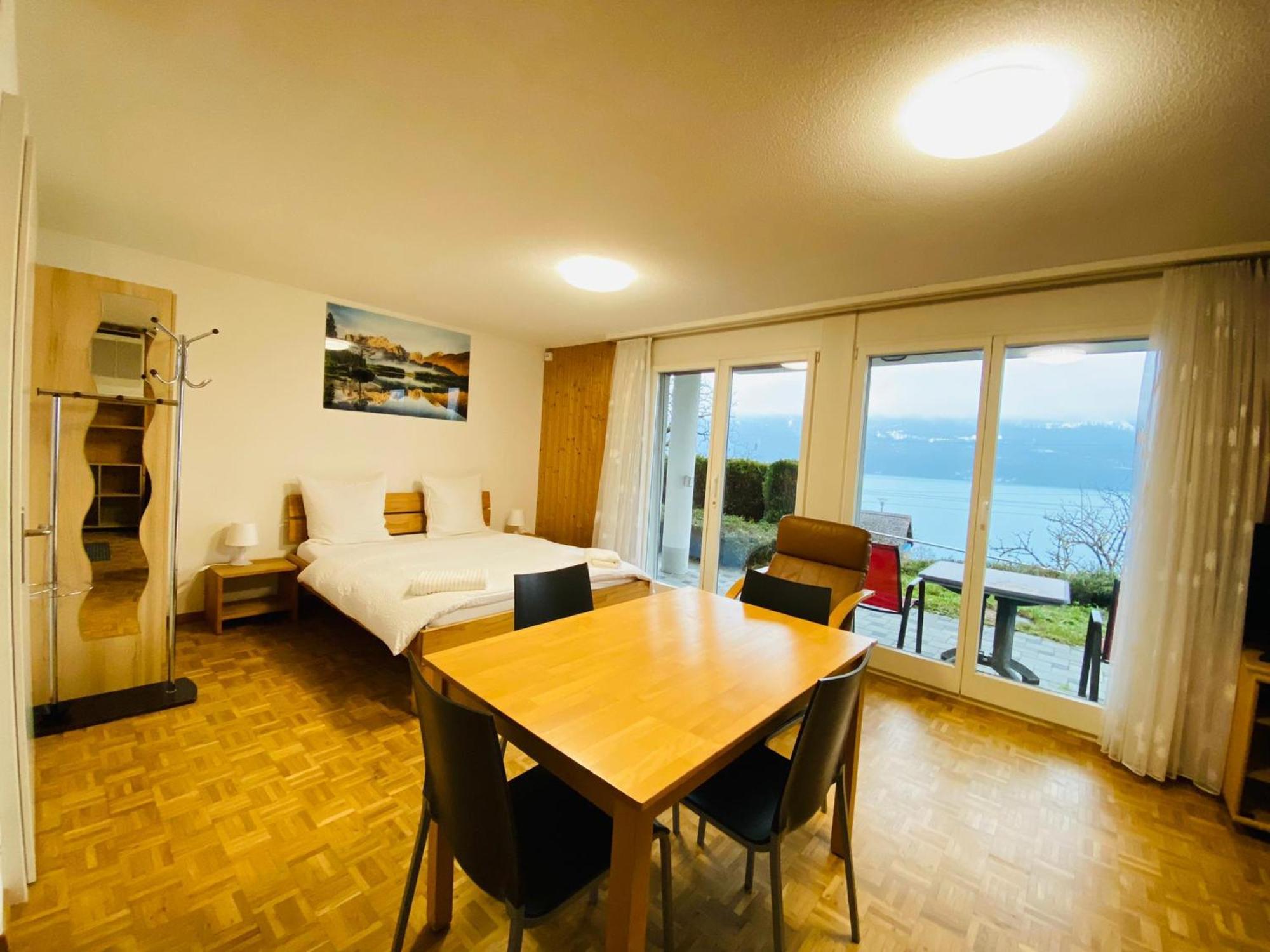 Lake Facing Studio Niederried bei Interlaken Eksteriør bilde