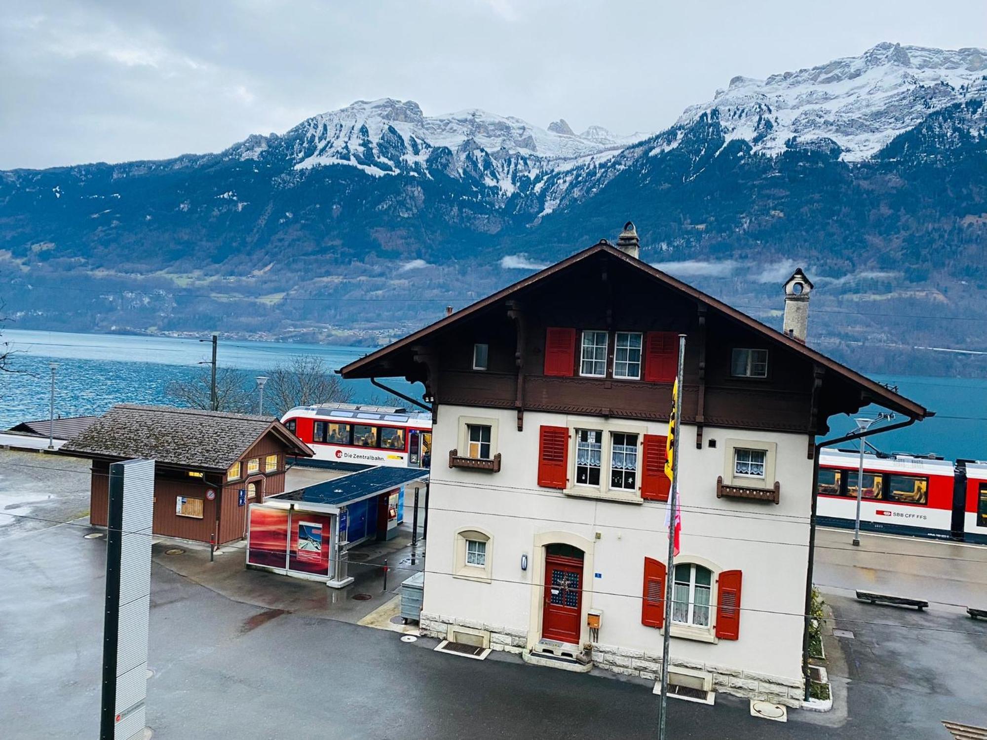 Lake Facing Studio Niederried bei Interlaken Eksteriør bilde